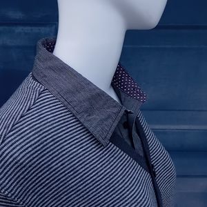 BLUE GURU Men's 2 in 1 Cardigan Sweater Shirt